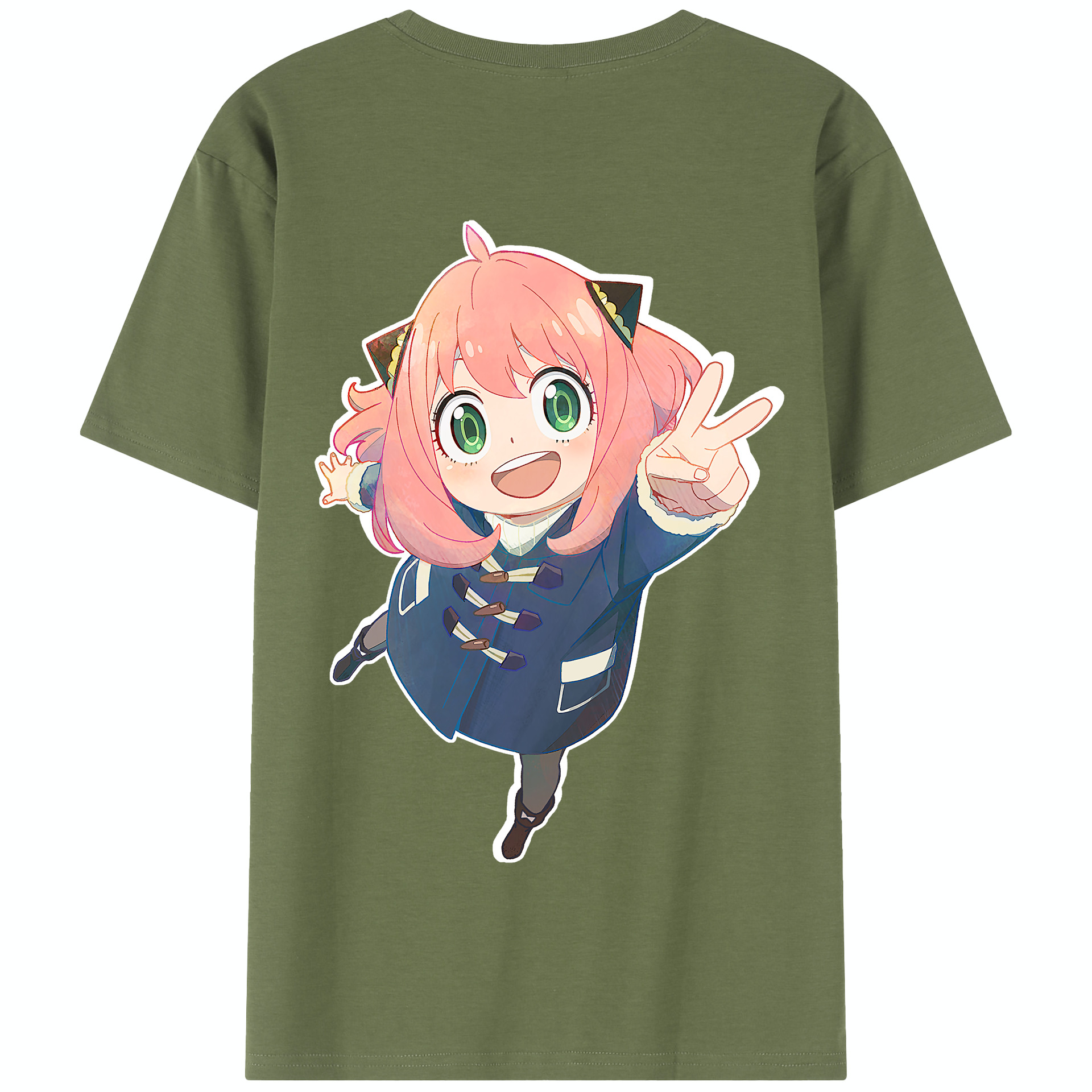 （画像用） SPY×FAMILY间谍家家酒 綿100％半袖Tシャツ（背面プリント）